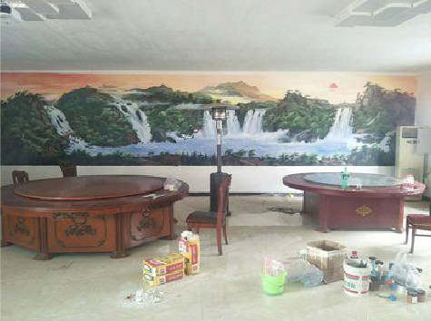  政和墙绘-写实风景