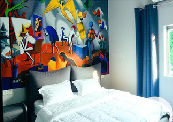  政和对于酒店的墙体彩绘而言更注重哪些方面？