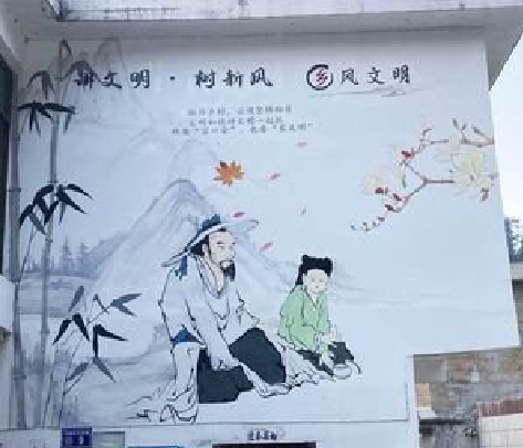  政和分享几个墙绘保养知识。