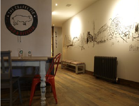  政和教你判断手绘墙质量的好坏。